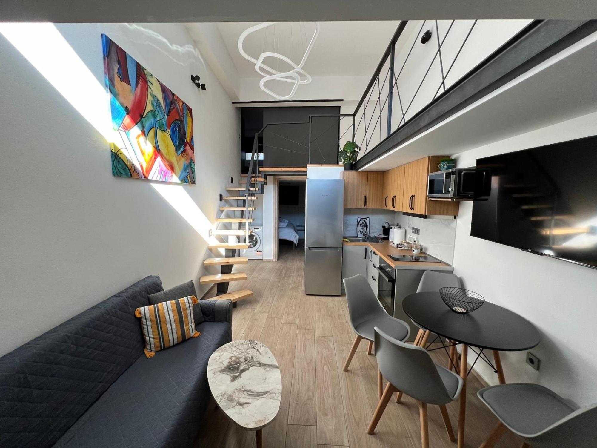 City Center Loft With Private Parking Kavála Kültér fotó